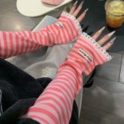 パンク風 手袋 グローブ アームカバー  紫外線カット  お出かけ