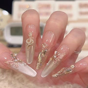 新作 ハンドメイドのつけ爪・ネイルステッカー・ネイルチップ ネイルパーツ DIY素材