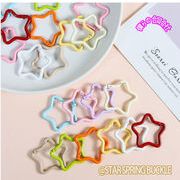 激安販売 カラビナ 基礎金具 可愛い カラビナ アクセサリー DIY サークルカラビナ 12色展開