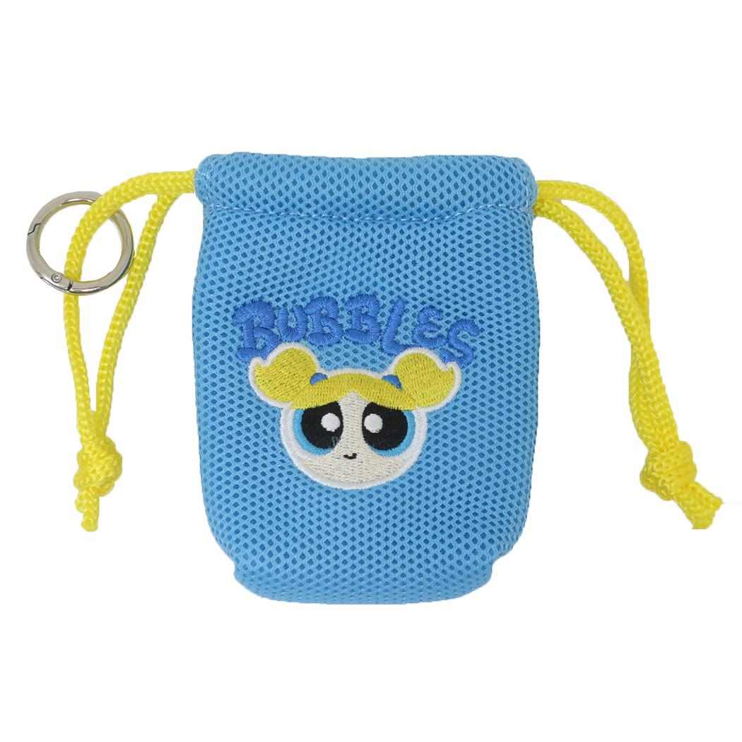 【巾着袋】パワーパフガールズ ふんわりminiメッシュ巾着 バブルス