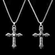 メンズアクセサリー★創意★十字架★ネックレス★ファッション    2色