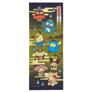 さんりおきゃらくたーず　和柄日本手ぬぐい【百鬼夜行】