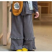 2025秋新作  韓国風子供服 キッズ服 カジュアルパンツ 男女兼用 カジュアル 子供用ロングパンツ 80-130cm