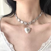 ネックレス　レディース　INS　韓国ファッション　デザイン　y2k　ハート