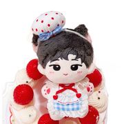 綿人形 可愛い 調理師用の作業服 帽子ドールハウス ドール用 着せ替えミニ ドールぬいぐるみ用服 10cm