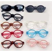 綿人形 メガネ ドールハウス ドール用 着せ替え ミニドール ぬいぐるみ用服 6.5cm/9色