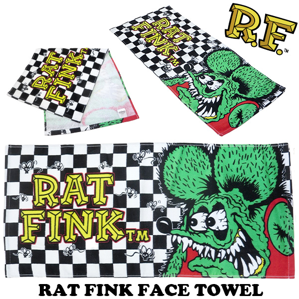 ラットフィンク フェイスタオル 【チェッカー】 | 卸売・ 問屋・仕入れ