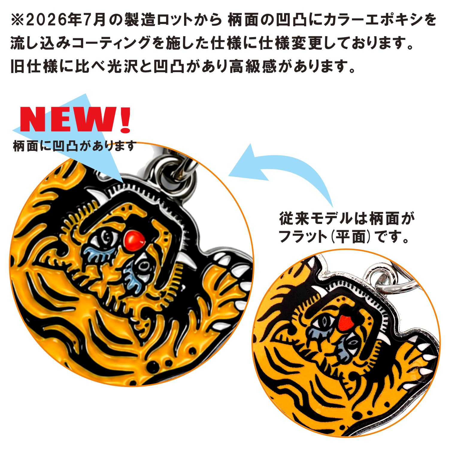 TIBETAN TIGER KEYCHAIN チベットタイガー キーチェーン お守り 虎