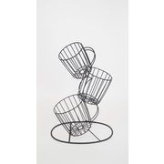 スリーカップスタンド　ガーデニング/園芸/庭/植物/花壇