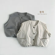 「2025」子供服★トップス★チョッキ★韓国風子供服★2色80cm～130cm