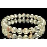 【１点物】キラメキ内包◇アルーシャ産 フェルドスパー(オリゴクレース) 7.5mm ブレスレット _MA8134