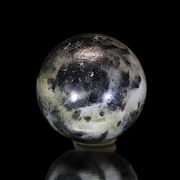 【一点物】丸玉　フェナカイト　ブラジル産　証明書付き