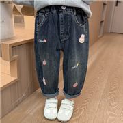 2025秋新作ボトムス　ジーンズ　デニムズボン　ズボン　パンツ 90-140cm