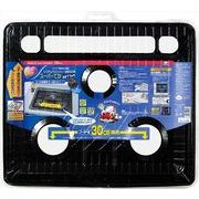 バーナー間３０ｃｍ専用システムガスマット一体型３口用スーパーでかネオブラック