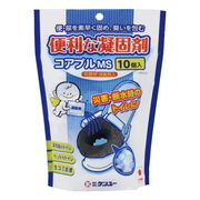 便利な凝固剤　コアプルＭＳ 10個入 【簡易トイレ 防災 災害グッズ】