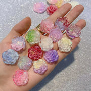 デコパーツ 樹脂 DIY素材 貼り付けパーツ デコ素材 バッグ手芸材料 アクセサリーパーツ 夜光