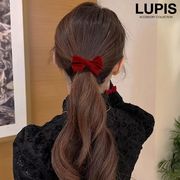 ヘアアクセサリー ヘアゴム ジャージ ジャージヘアゴム リボン カジュアル ガーリー フェミニン かわいい