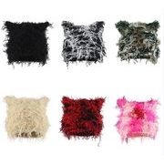 猫耳 ニット帽 メンズ レディース ユニセックス 防寒 ストリート帽