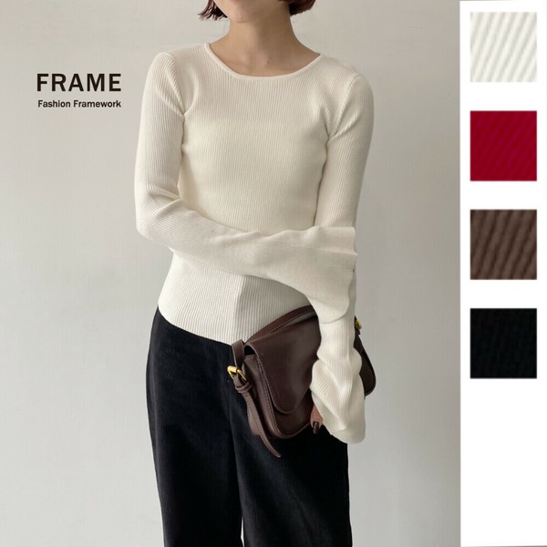 【2025新作】クールクール袖釦付きフレアスリーブプルオーバー