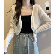 【2025新作】ショート丈ニットカーデ★衣料1236
