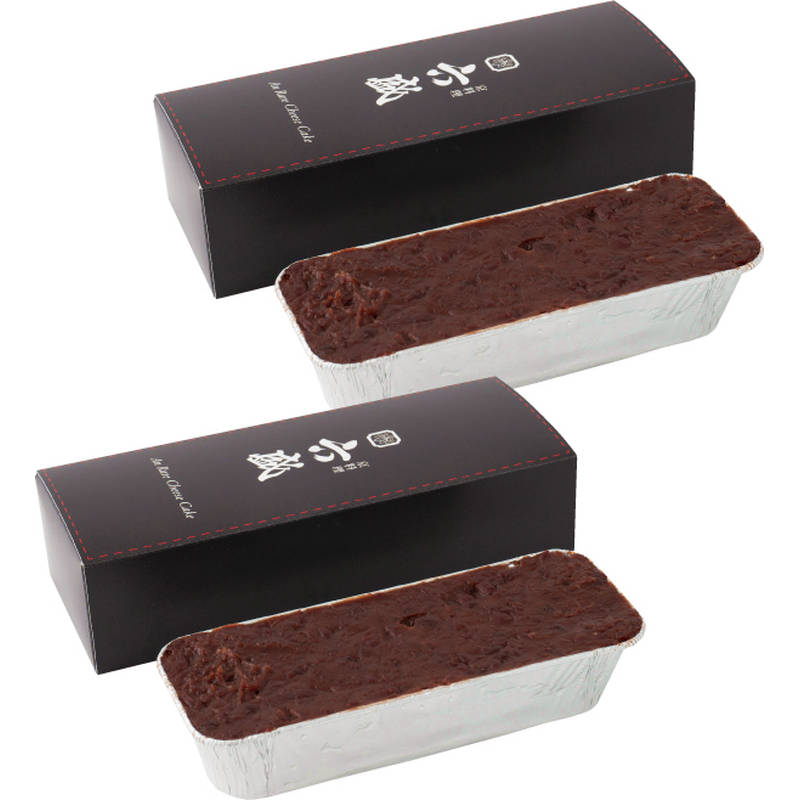 京料理六盛 あんレアチーズケーキ 2本 RM-AC2【直送品】送料無料