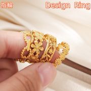 【新作】チタン製オープンリング｜ミニマルデザイン｜ゴールドメッキ｜工場直販 開口リング