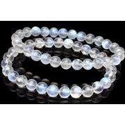 スリランカ産◇ブルーシラー ムーンストーン 7mm ブレスレット 1個売り _B1516-7