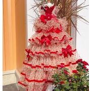 新作 ペット服 犬服小型犬服 猫犬兼用ネコ雑貨 ペット用品ワンピース 犬服 ドレス