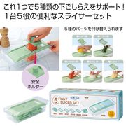 カンタンベンリ　５ＷＡＹスライサーセット