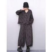 初回送料無料　レデイースファッション人気上着プリント2点セット　セットアップ　カジュアル2点セット