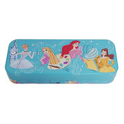 ディズニープリンセス 缶ペン 　３アソート( エメラルドグリーン/パープル/ピンク )