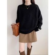 初回送料無料　ニットセーター着こなし抜群長袖トップス　レディースファッション人気トレンド