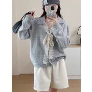 初回送料無料　ニットセーター着こなし抜群長袖カーディガン上着　レディースファッション人気トレンド