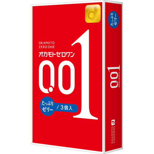 オカモト ゼロワン（0.01）たっぷりゼリー 3個入