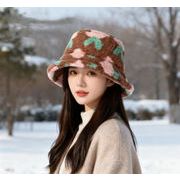 秋冬帽子  キャップ   防寒 バケットハット フィッシャーマン ボア 保温