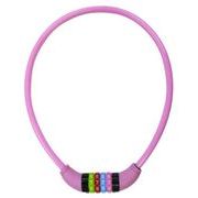 カラフルワイヤーロック ピンク KT-1