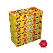 笑笑福福ＢＯＸティッシュ１００Ｗ５個組