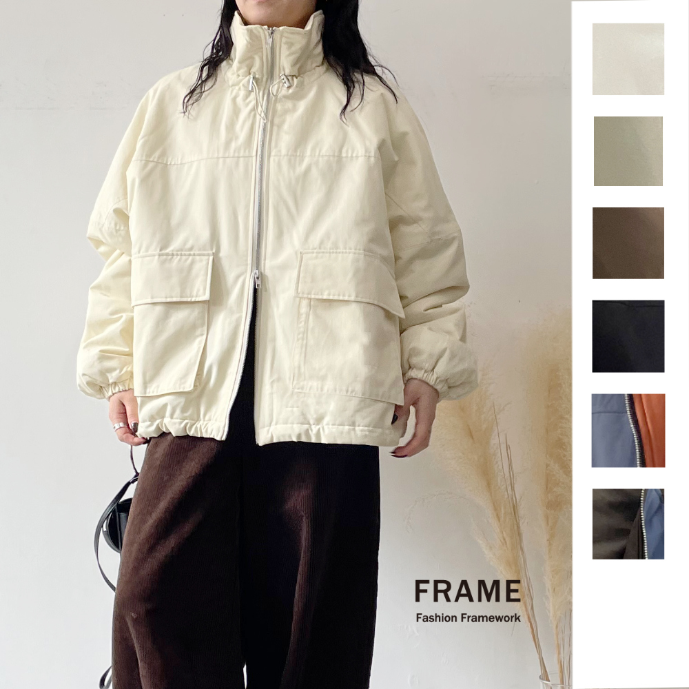 【2025新作】合繊ツイル中綿スタンドJK