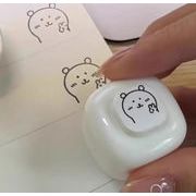 INS新品  文房具 印章  捺印 DIY スタンプ かわいい  ボタンスタンプ  手帳