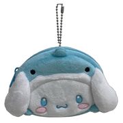 サンリオ ダイカット ミニ ポーチ 海のいきもの シナモ ブルー【小ロット販売】