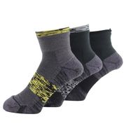 ASHITOMO WORKING SOCKS 疲れ対策ソックス 先丸ショート25-27cm3足組カラー SWTS-C13