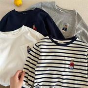 新作 キッズTシャツ  男女兼用長袖 大人気ベビートップス　上着カジュアル80ｃｍ～140ｃｍLFＹ
