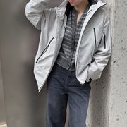 アウトドア ドレープデザイン グースダウン トレッキングジャケット