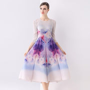 初回送料無料　エレガント　スタイルアップ　ワンピース　レディースファッション人気トレンド