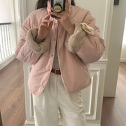 今季マストバイ     気質   厚手   ニッチ   厚手   長袖  ムートン  ジャケット