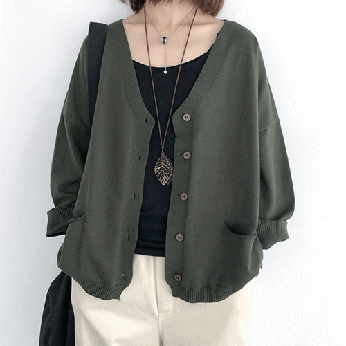 ニットカーディガン カーディガン ニット ゆるカーディガン ニットカーデ 羽織り 春 秋 羽織り 全6色