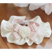 猫用プリンセス風スタイ可愛い蝶ネクタイ付