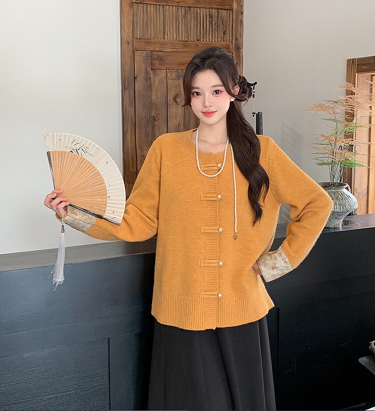 まんじゅう　【ENOF】 チャイナニット　china knit まんじゅう 【ENOF】 チャイナニット china knit まんじゅう 【ENOF