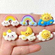 激安販売★芸DIY デコパーツ ★アクセサリー 　パーツ★虹　雲