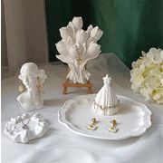 販売！完売しました チューリップブーケ造型 石膏ジュエリースタンド アクセサリー陳列道具